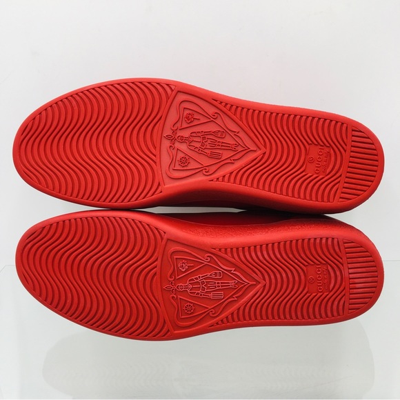 Gucci Ace - Interlocking G - Hibiscus Red - 599147 AYO70 6463 - Picture 7 of 16